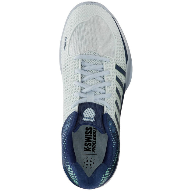 06563-410 K-Swiss Men's Express Light Pickleball Shoes (Bit of Blue/Oceana/Patina Green)