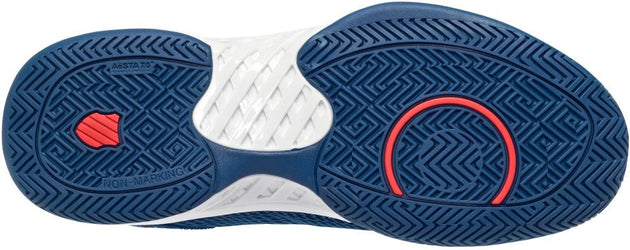 06563-433 K-Swiss Men's Express Light Pickleball Shoes (Dark Blue/White/Bittersweet)