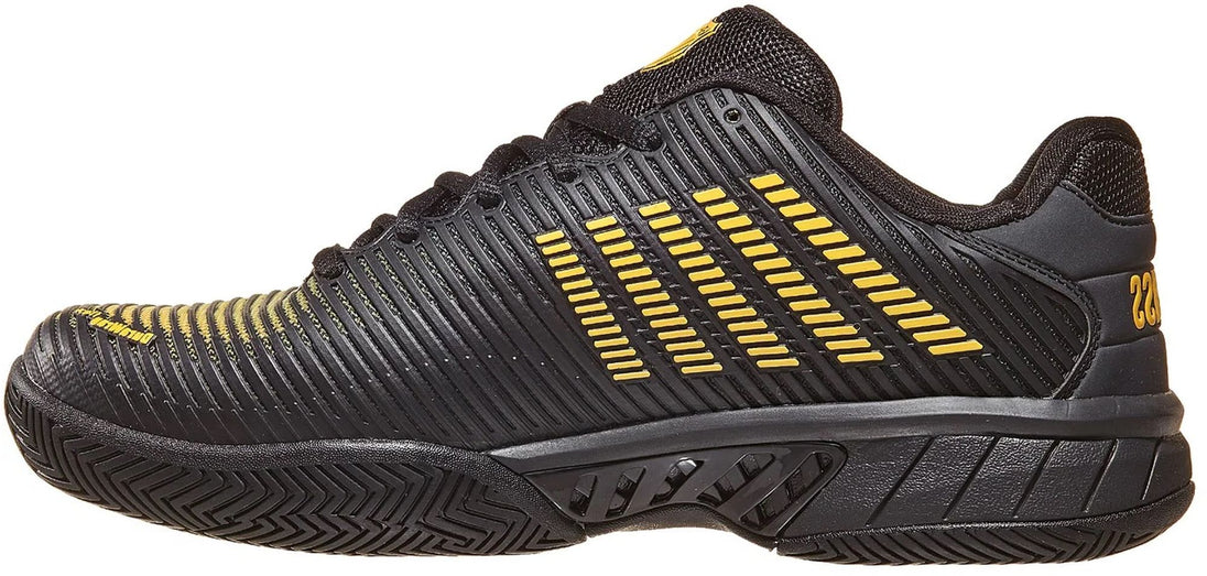 06613-071 K-Swiss Men's Hypercourt Express 2 Tennis Shoes (Moonless Night/Amber Yellow)