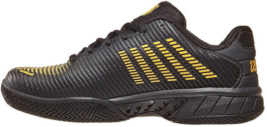06613-071 K-Swiss Men's Hypercourt Express 2 Tennis Shoes (Moonless Night/Amber Yellow)