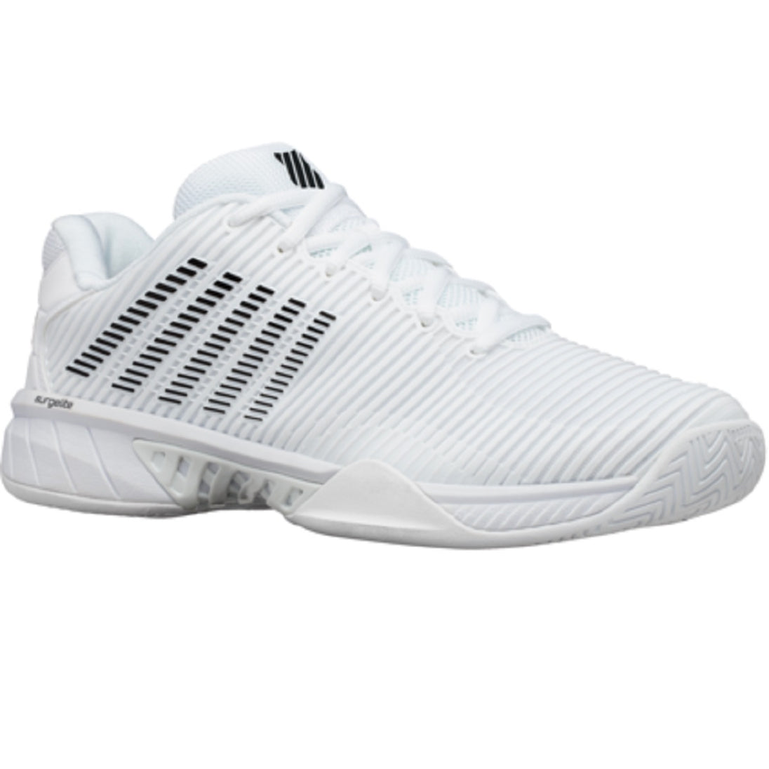 06613-102 K-Swiss Men's Hypercourt Express 2 Tennis Shoes (White/Black)