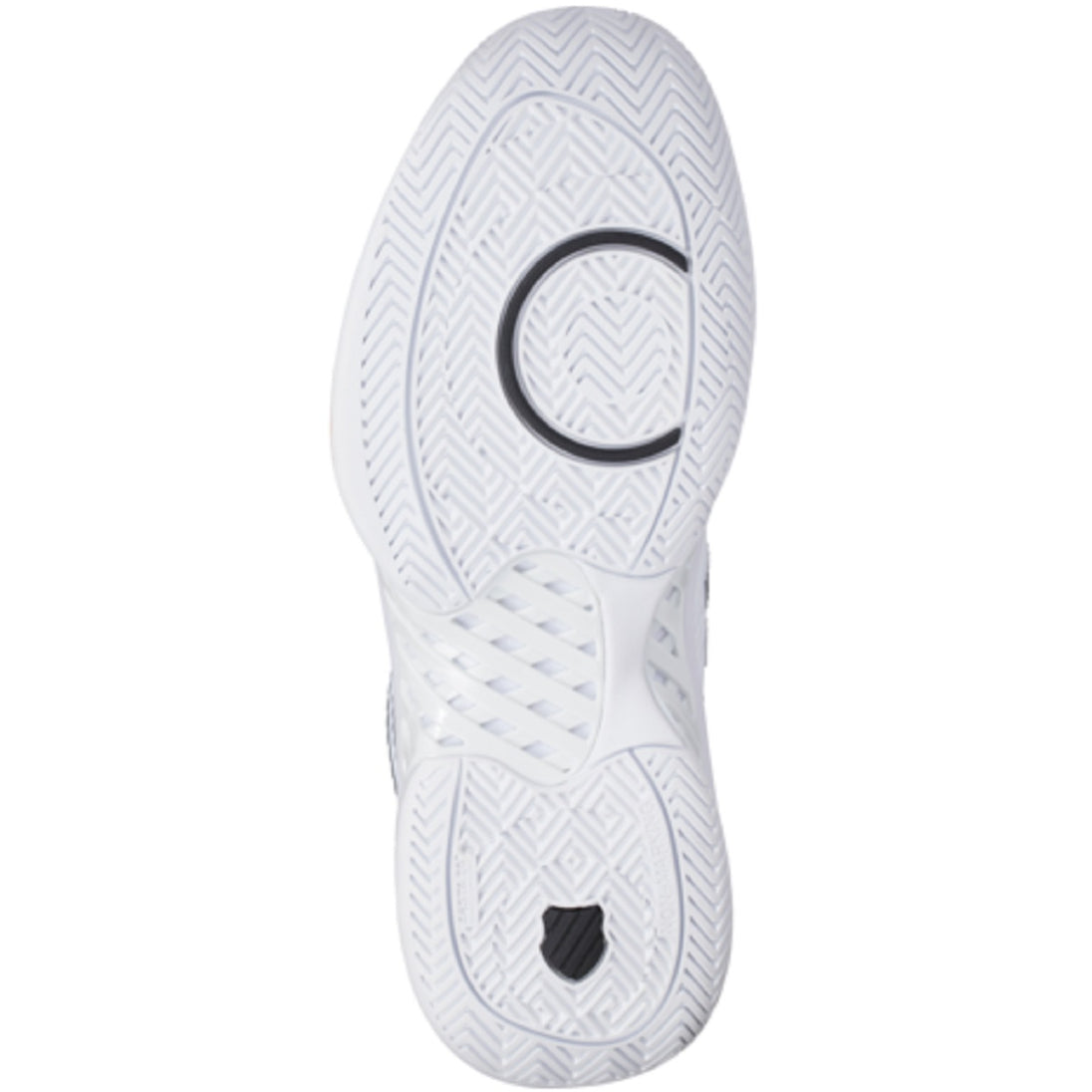 06613-102 K-Swiss Men's Hypercourt Express 2 Tennis Shoes (White/Black)