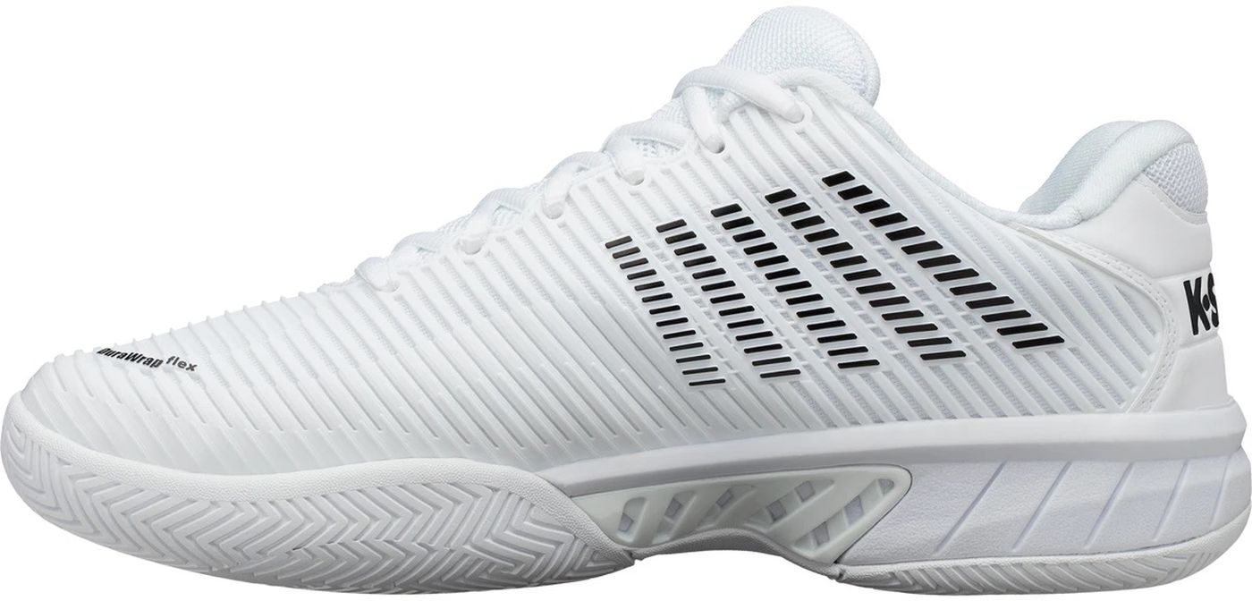 06614-102 K-Swiss Men's Hypercourt Express 2 HB Tennis Shoes (White/Black)