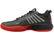 06613-042 K-Swiss Men's Hypercourt Express 2 Tennis Shoes (Jet Black/Steel Grey/Spicy Orange)