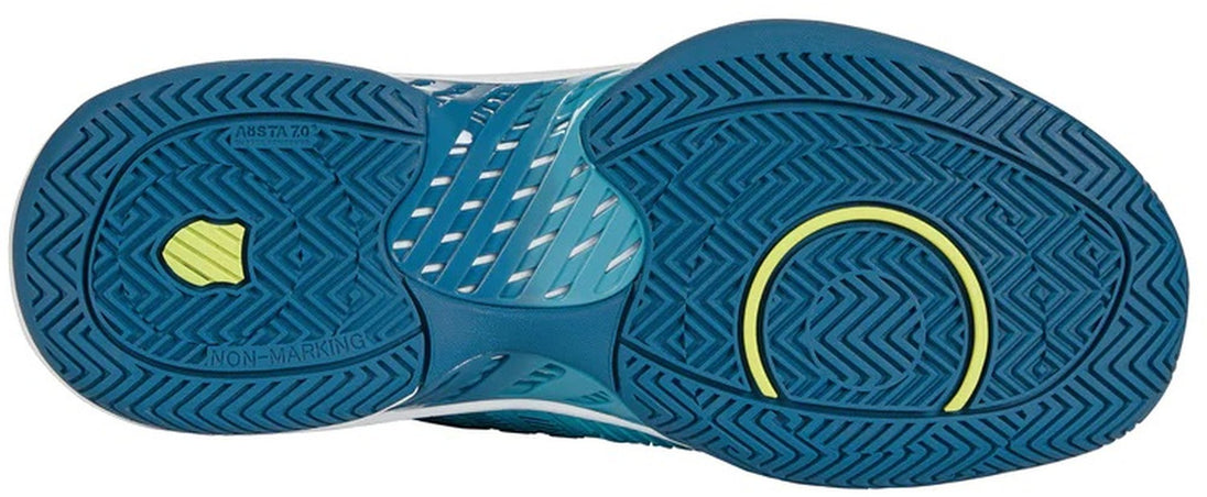 06615-424 K-Swiss Men's Hypercourt Supreme Tennis Shoes (Scuba Blue/Celestial/Brilliant White)