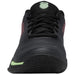 06806-034 K-Swiss Men's Hypercourt Express 2 Wide (2E) Tennis Shoes (Black/Soft Neon Green/Neon Lava)