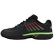 06806-034 K-Swiss Men's Hypercourt Express 2 Wide (2E) Tennis Shoes (Black/Soft Neon Green/Neon Lava)