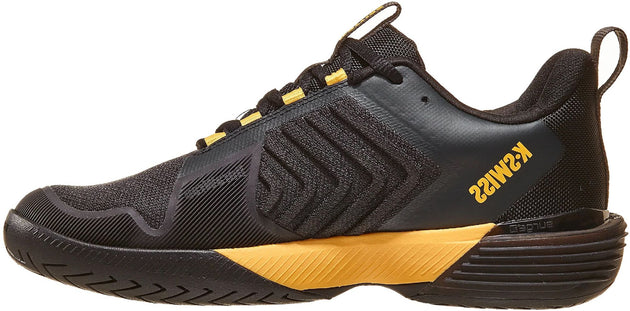 06988-071 K-Swiss Men's Ultrashot 3 Tennis Shoes (Moonless Night/Amber Yellow)