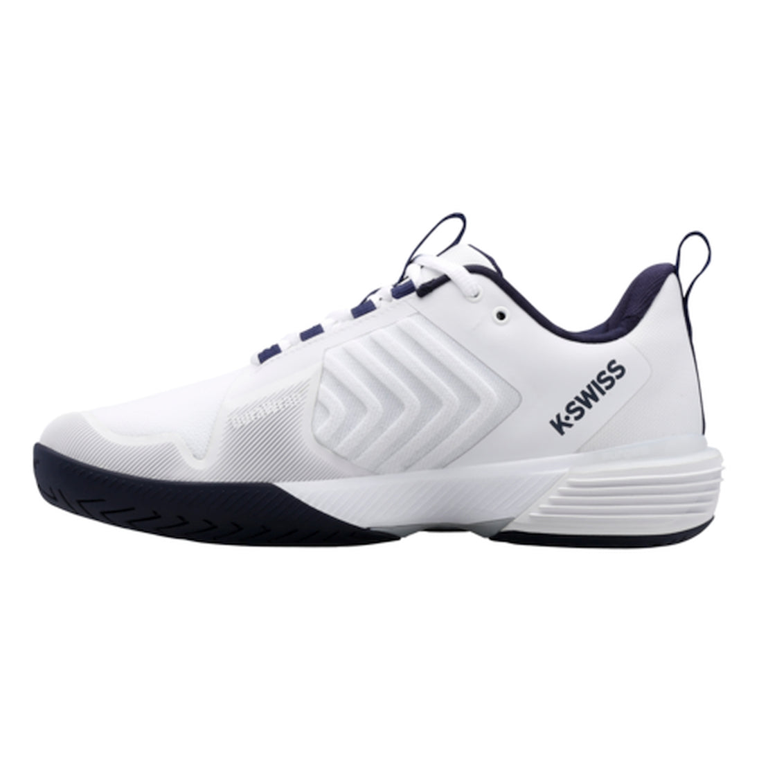 06988-177 K-Swiss Men's Ultrashot 3 Tennis Shoes White-Peacoat-Silver