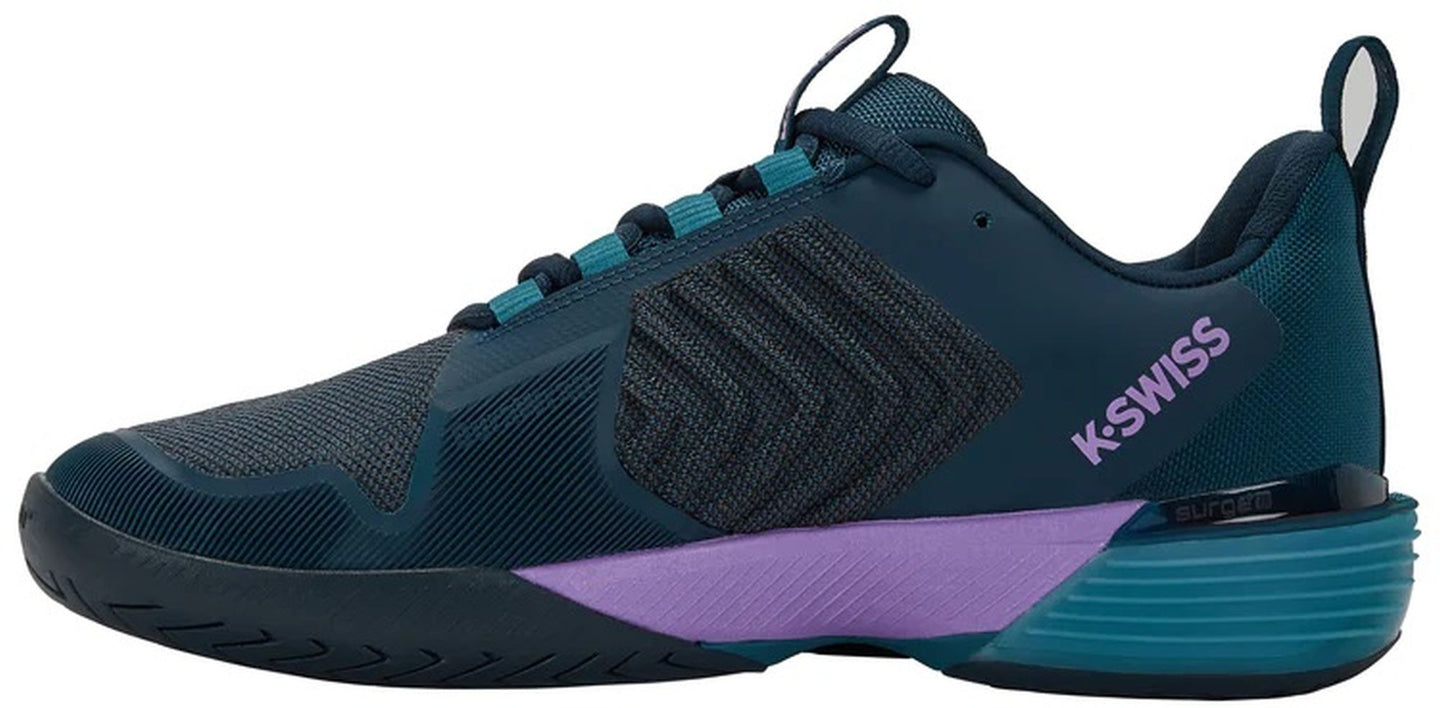 06988-453 K-Swiss Men's Ultrashot 3 Tennis Shoes (Reflecting Pond/Colonial Blue/Amethyst Orchid)