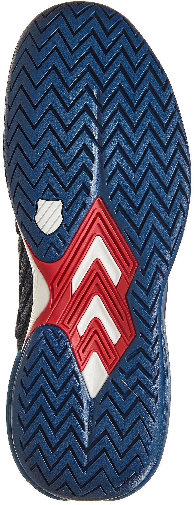 06988-640 K-Swiss Men's Ultrashot 3 Tennis Shoes (Lollipop/Blue Opal/Blanc de Blanc)