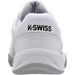 06989-162 K-Swiss Men's Bigshot Light 4 Tennis Shoes (White/High-Rise/Black)