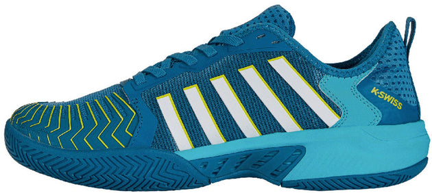 07916-421 K-Swiss Men's Pickleball Supreme Pickleball Shoes (Celestial/Scuba Blue/Brilliant White)
