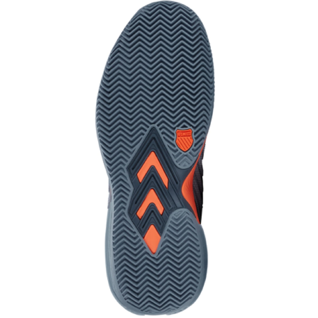 08415-477 K-Swiss Men's Ultrashot 3 HB Tennis Shoes Grass (Orion Blue/Windward Blue/Scarlet Ibis)- Sole