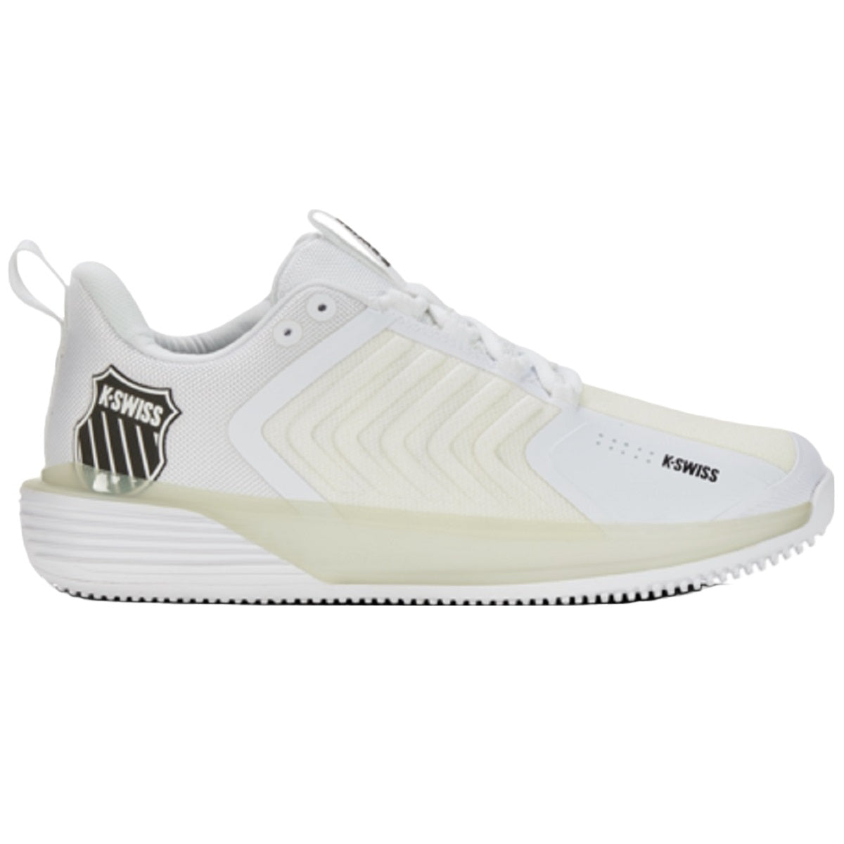 SHU/3 K-Swiss Men's Ultrashot 3 Tennis Shoes Grass (White/Black)