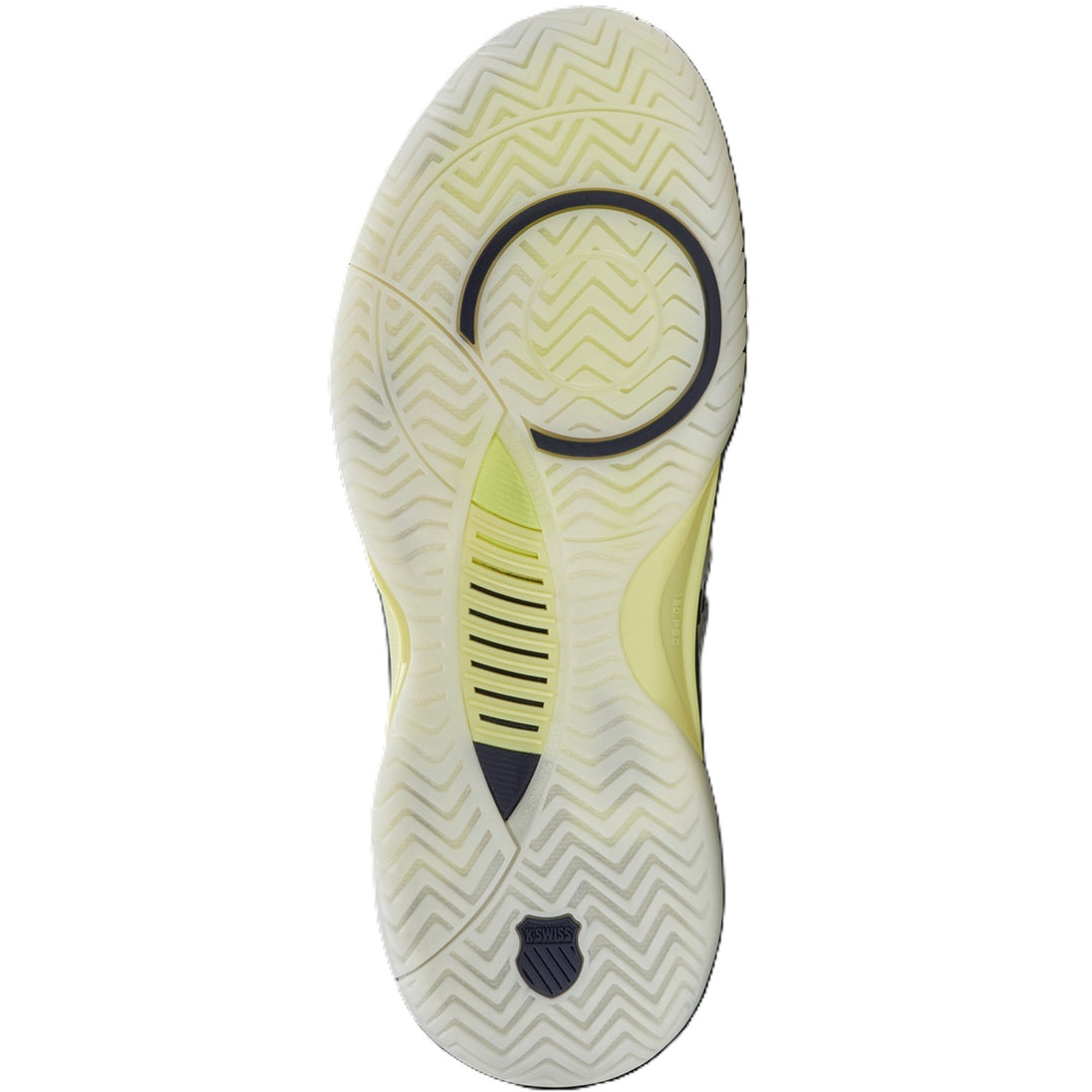 K-Swiss Men's Hypercourt Supreme 2 Tennis Shoes (Blanc de Blanc/Naval Academy/Luminary Green)