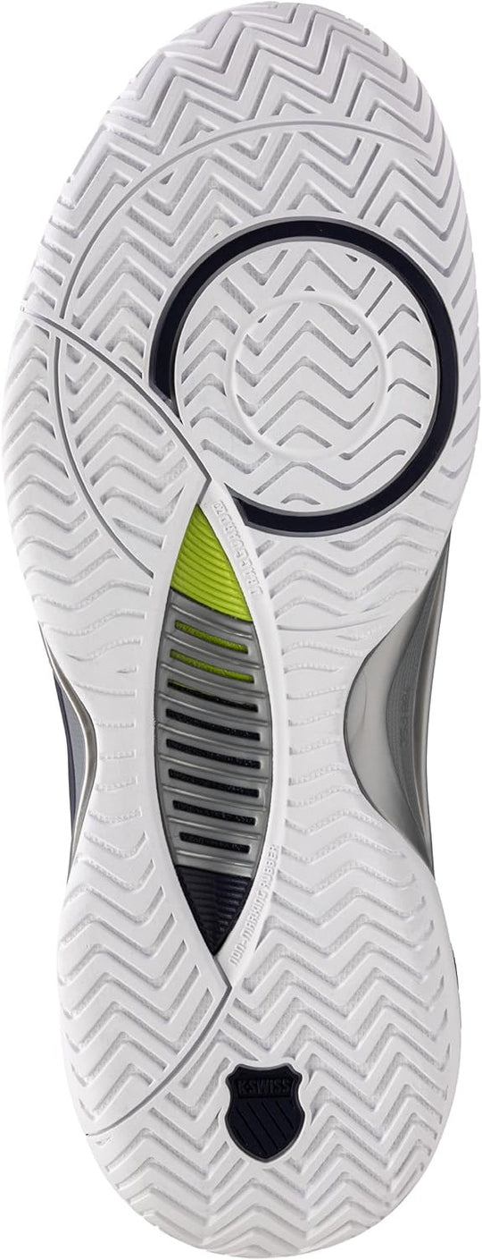 09071-494 K-Swiss Men's Hypercourt Supreme 2 Tennis Shoes (Peacoat/White/Lime Green)
