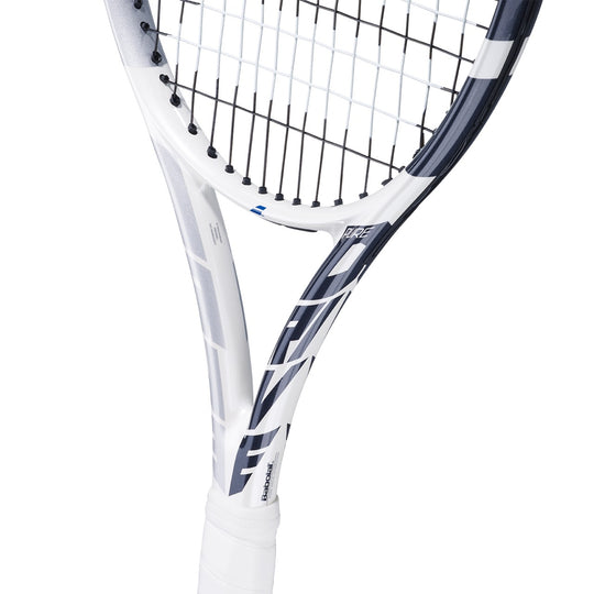 101516-100 Babolat Pure Drive Wimbledon Tennis Racquet (White/Grey)