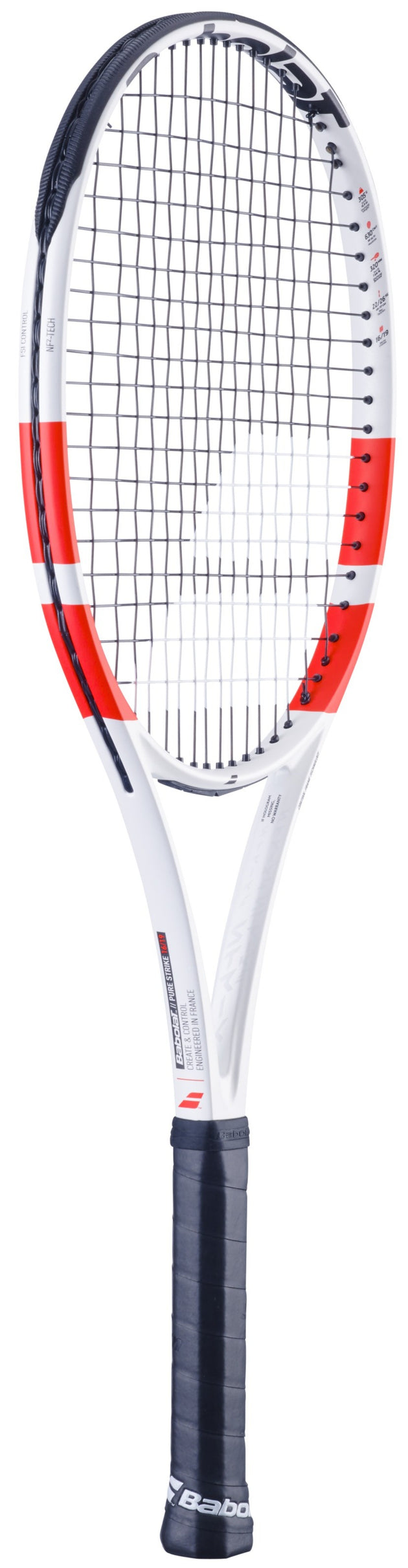 101524-323 Babolat Pure Strike 16x19 Tennis Racquet (4th Gen)