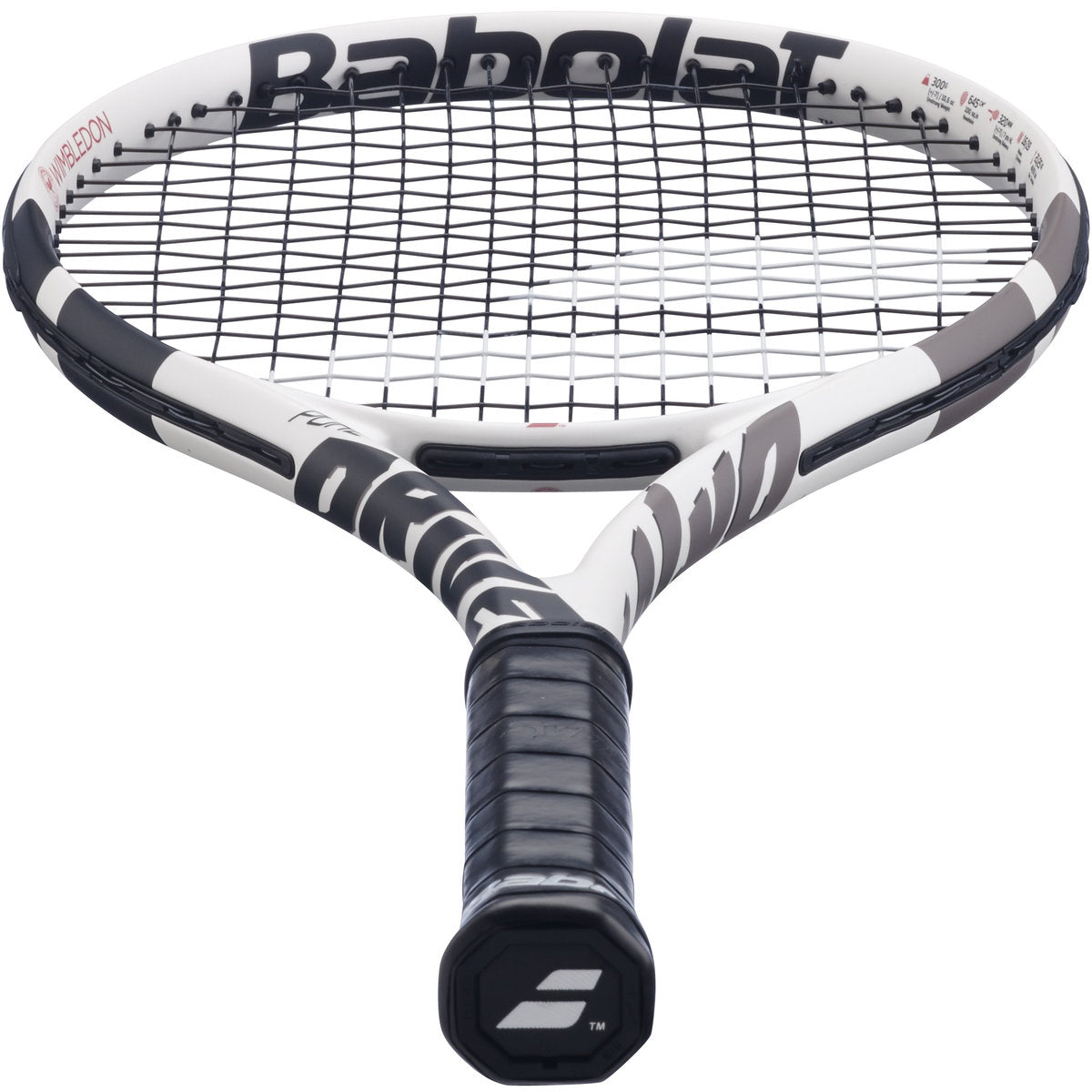Babolat Pure Drive Wimbledon 11th Gen LTD Tennis Racquet (Cream/Black/
