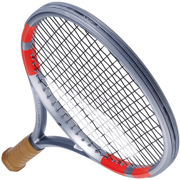 101574-3018 Babolat Pure Strike 97 4th Gen Tennis Racquet (Carbon Grey)
