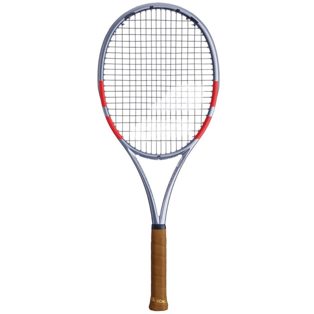 101575-3018 Babolat Pure Strike 97 X2 4th Gen Tennis Racquet (Carbon Grey)
