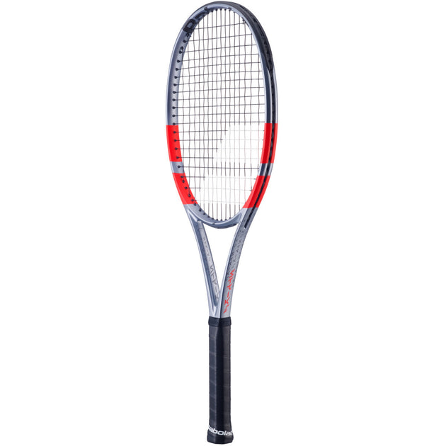 101576-3018 Babolat Pure Strike 100 16x20 4th Gen Tennis Racquet (Carbon Grey)