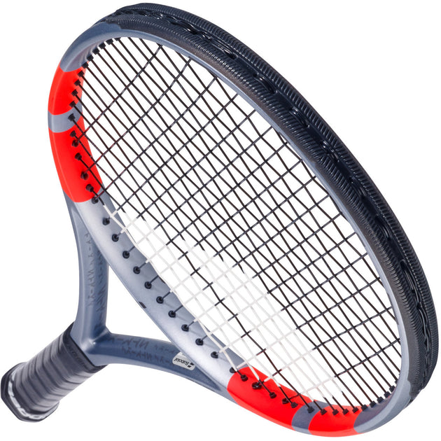 101576-3018 Babolat Pure Strike 100 16x20 4th Gen Tennis Racquet (Carbon Grey)