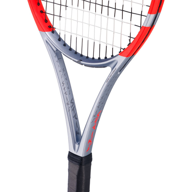 101576-3018 Babolat Pure Strike 100 16x20 4th Gen Tennis Racquet (Carbon Grey)