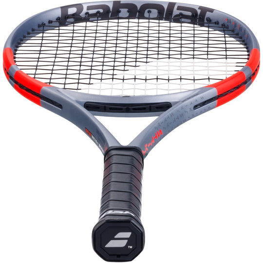 101576-3018 Babolat Pure Strike 100 16x20 4th Gen Tennis Racquet (Carbon Grey)