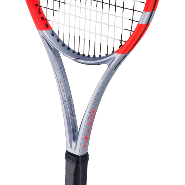 101577-3018 Babolat Pure Strike 98 16x19 4th Gen Tennis Racquet (Carbon Grey)