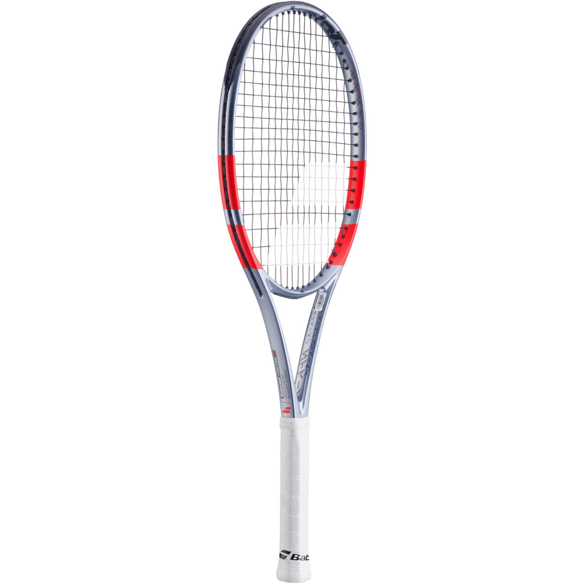 101579-3018 Babolat Pure Strike 100 16x19 4th Gen Tennis Racquet (Carbon Grey)