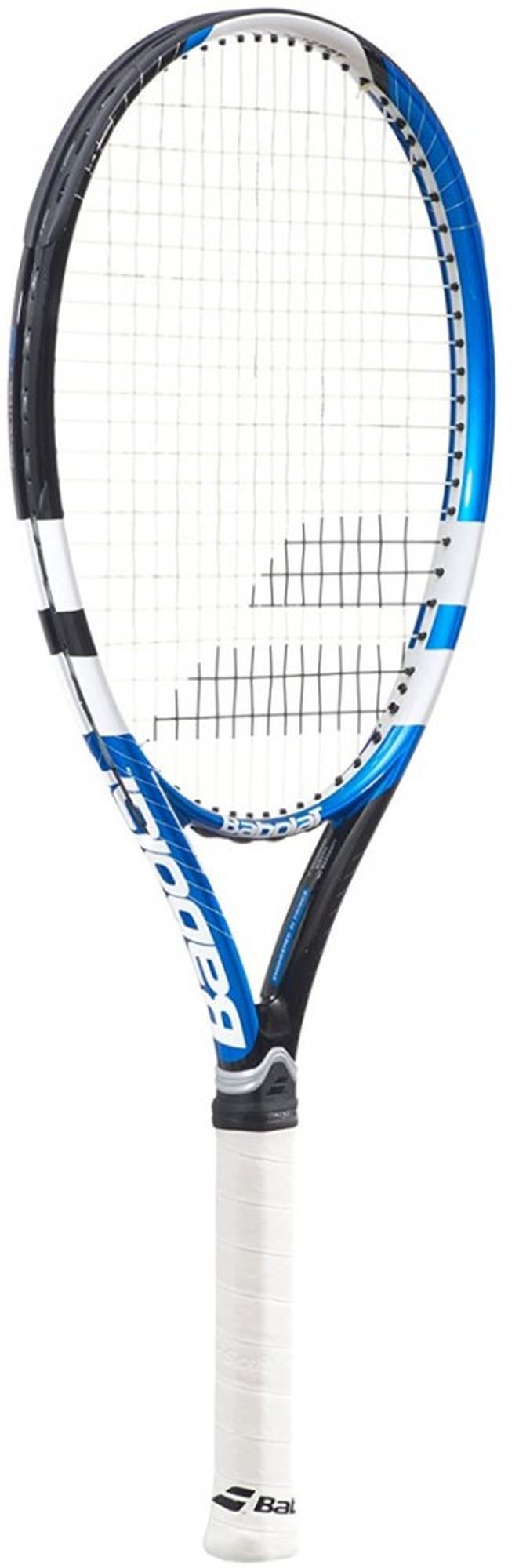 102178-3R-BNDL Babolat Drive Max 110 + Blue Club Bag Tennis Starter Bundle