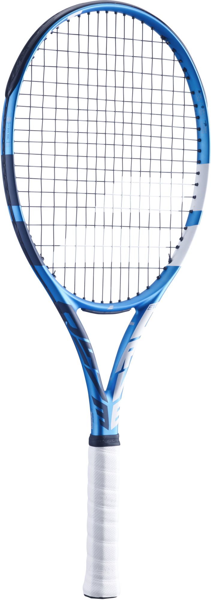 102431-751202-146-BNDL Babolat Evo Drive + Blue Club Bag Tennis Starter Bundle