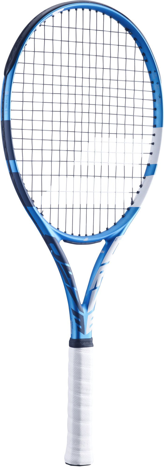 102431-751202-146-BNDL Babolat Evo Drive + Blue Club Bag Tennis Starter Bundle
