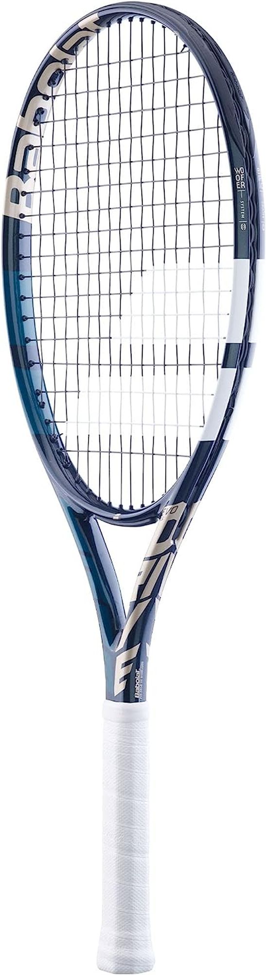 102469-3R-BNDL-BLUE Babolat Evo Drive 115 Wimbledon + Blue Club Bag Tennis Starter Bundle