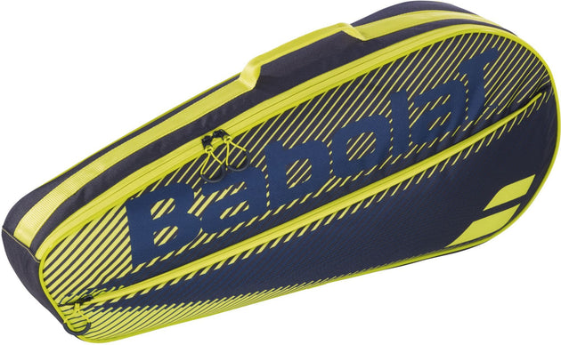 102469-3R-BNDL-YLW Babolat Evo Drive 115 Wimbledon + Yellow Club Bag Tennis Starter Bundle