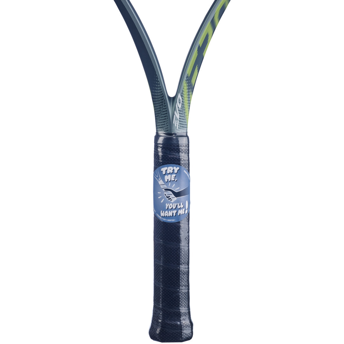 Babolat Evo Aero Strung Tennis Racquet (Grey Green/Yellow) – 2nd Gen