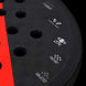 10312140 Dunlop Aero-Star Pro Padel Racket (12K) (Black/Red) - Edge - Angle - Flat 2