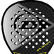 10325866 Dunlop Galactica Padel Racket (12K) (Black/Silver) - Top