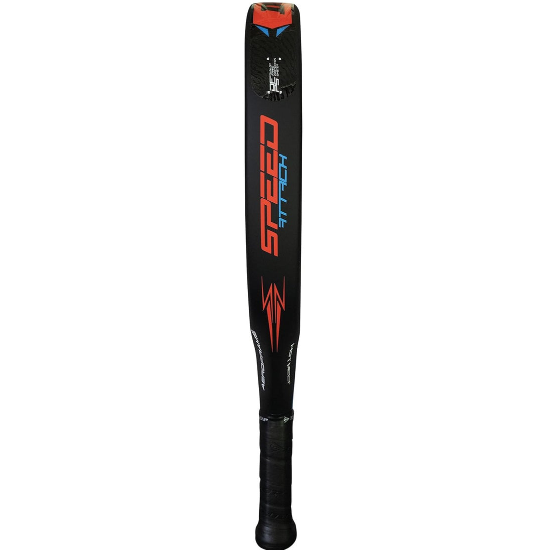 10325871 Dunlop Speed Attack Padel Racket (Black/Red/Blue) - Edge