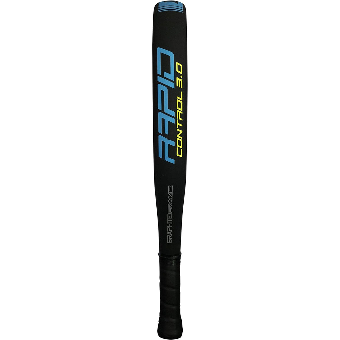 10325875 Dunlop Rapid Control 3.0 Padel Racket (Black/Blue)/Yellow) - Edge
