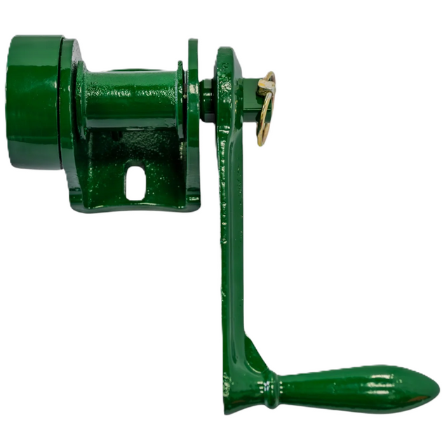 Har-Tru Deluxe Heavy-Duty Universal Tennis Net Post Reel - Green