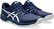 1041A337-401 Asics Men's Gel-Game 9 Tennis Shoes (Blue Expanse/White)