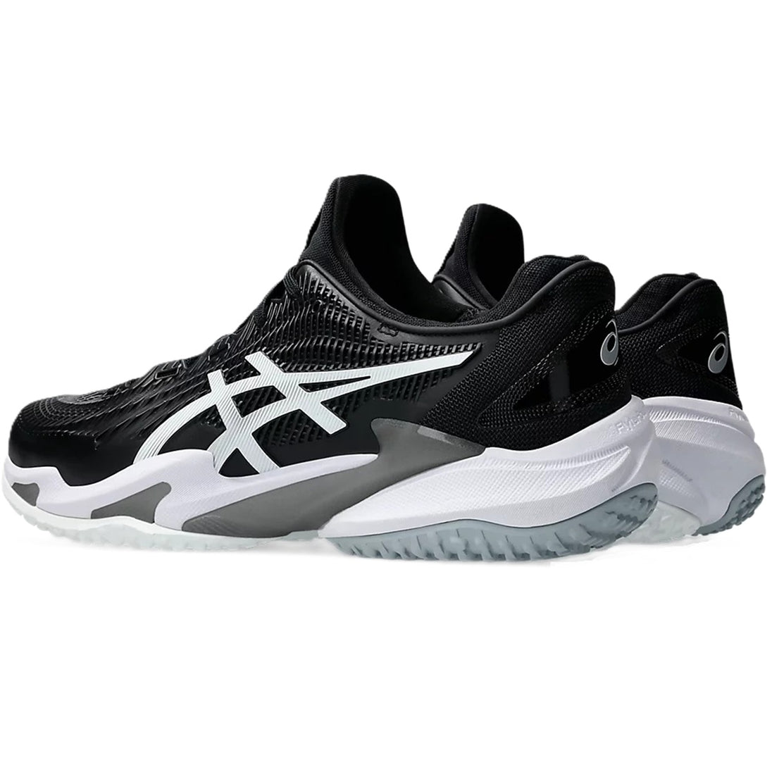 1041A369-002 Asics Men's Court FF 3 Tennis Shoes (Black/White)