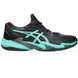 1041A370-002 Asics Men's Court FF 3 Tennis Shoes (Black/Aurora Green)