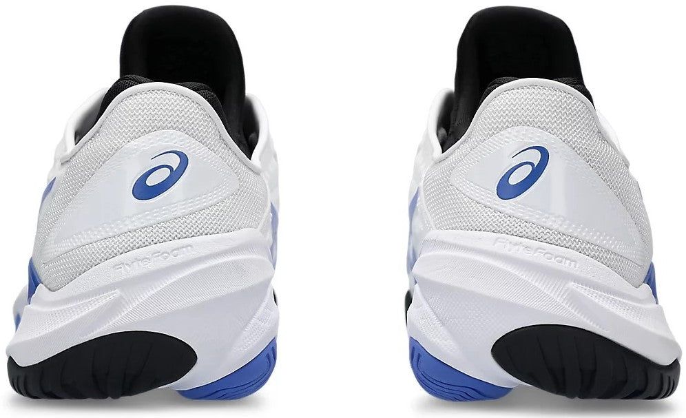 1041A370-102 Asics Men's Court FF 3 Tennis Shoes (White/Sapphire)