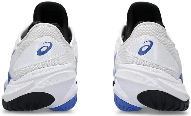 1041A370-102 Asics Men's Court FF 3 Tennis Shoes (White/Sapphire)