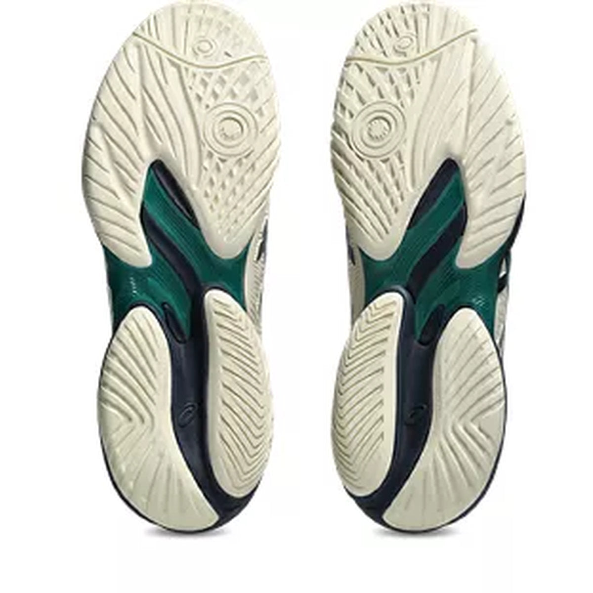 Asics Men's Court FF 3 Tennis Shoes (Cream/Jasper Green)
