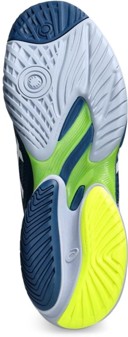 1041A370-402 Asics Men's Court FF 3 Tennis Shoes (Mako Blue/White)
